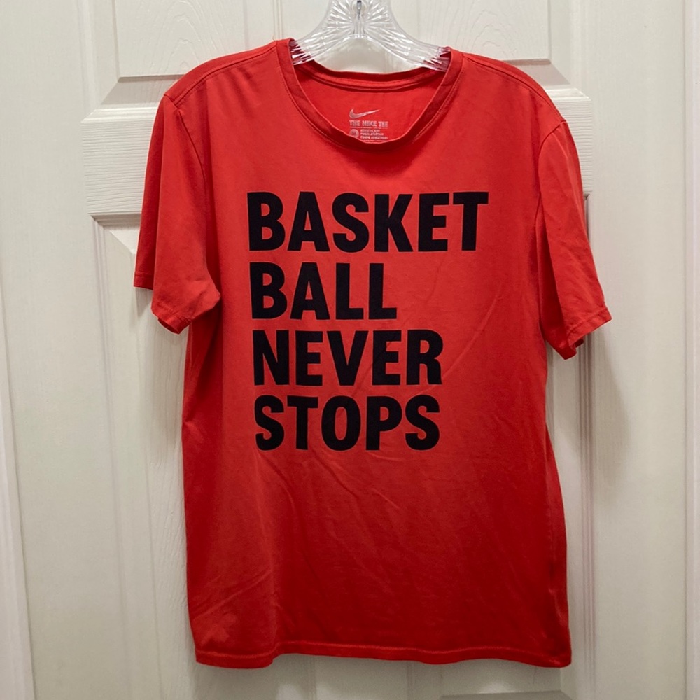 Nike Drifit tshirt Basketball Never Stops